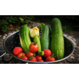 Cucumis sativus 'Le Généreux' -Concombre (Graines / seeds) BIO